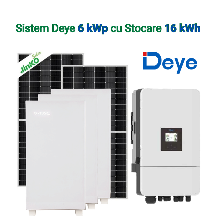 Deye 6 kW · 16 kWh